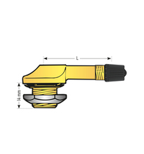 VALVE PNEU PL POUR JANTE PLATE