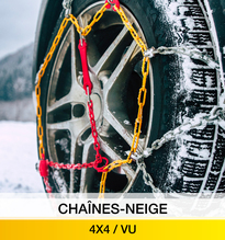 CHAINES-NEIGE 4X4 / VU