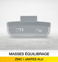 MASSES QUILIBRAGE ZINC