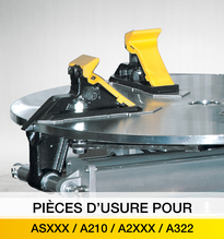 PIECES D'USURE ASXXX ET A210/A2XXX/A322